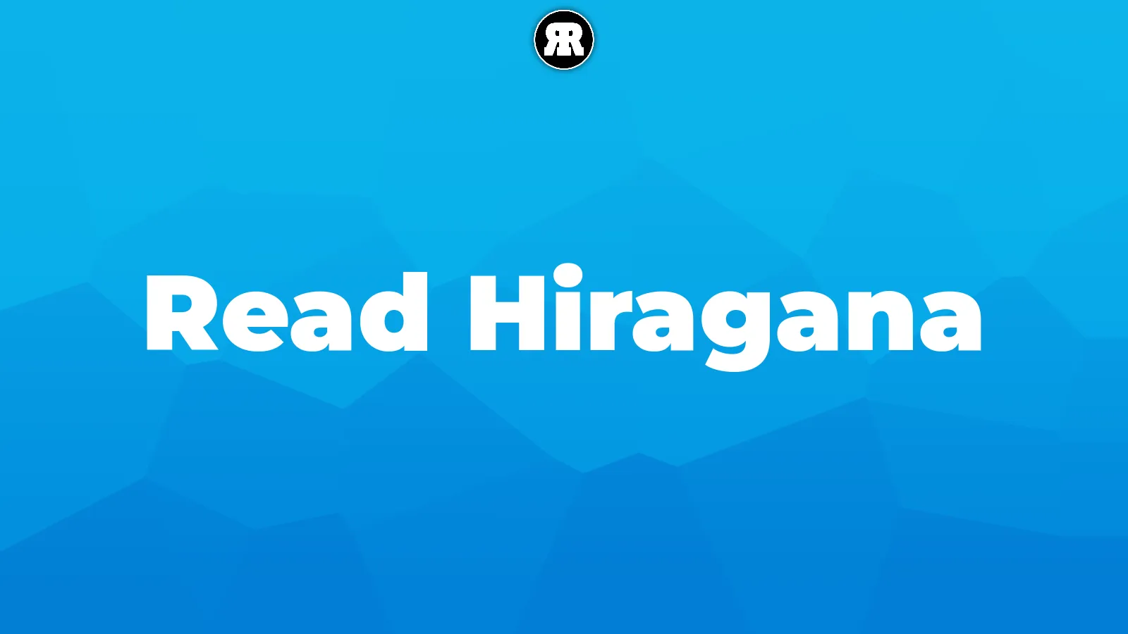 Read Hiragana game cover